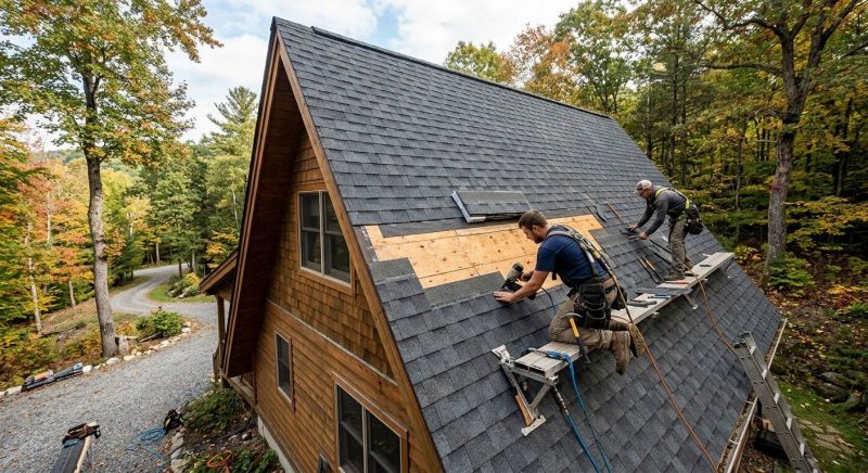 A Frame Roof Repair in Brighton, MI