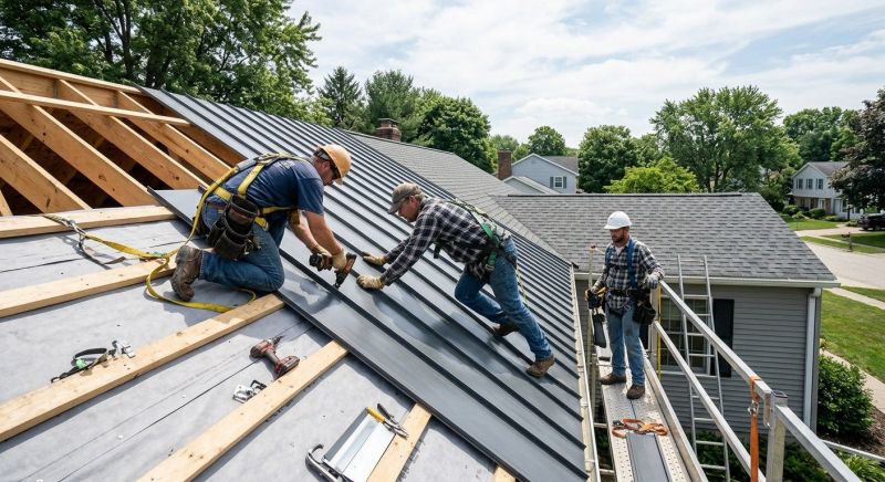 Aluminum Roof Construction in Brighton, MI