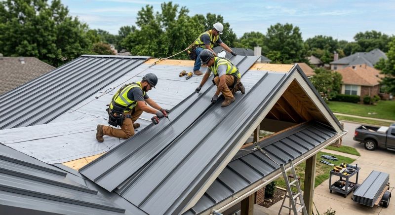 Aluminum Roof Installation in Dexter, MI