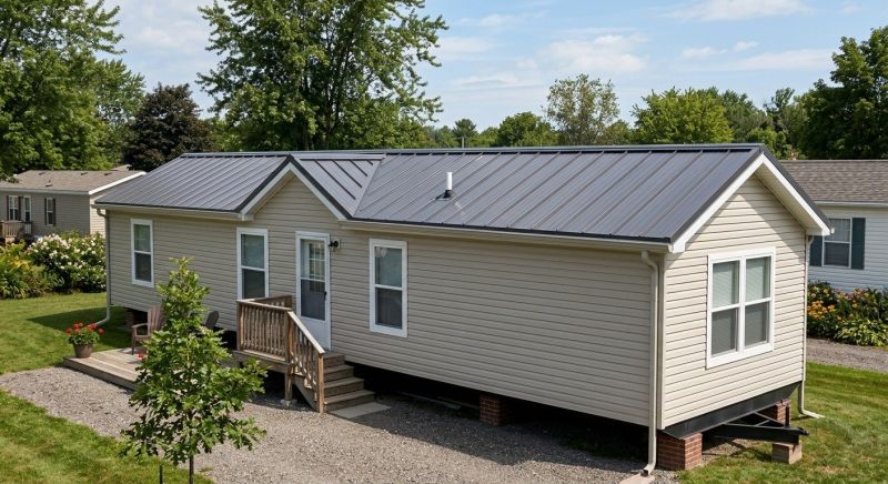 Aluminum Roof Replacement in Davisburg, MI