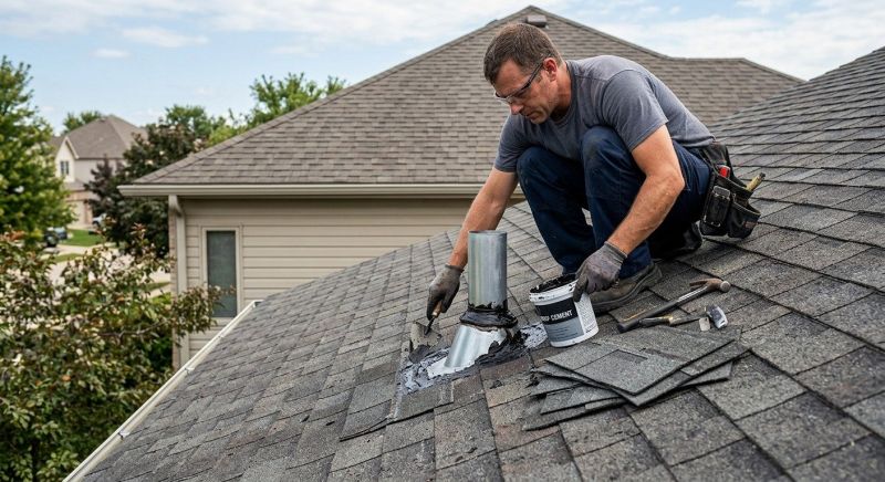Asphalt Roof Leak Repair in Livonia, MI