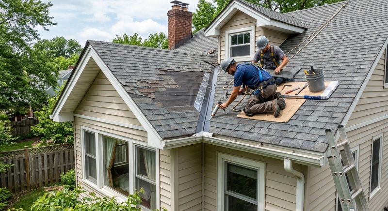 Asphalt Roof Repair in Novi, MI