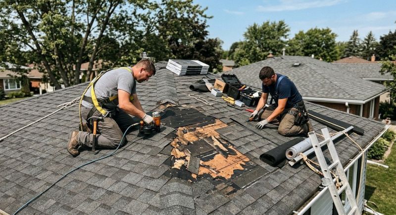Asphalt Roof Repair in Walled Lake, MI