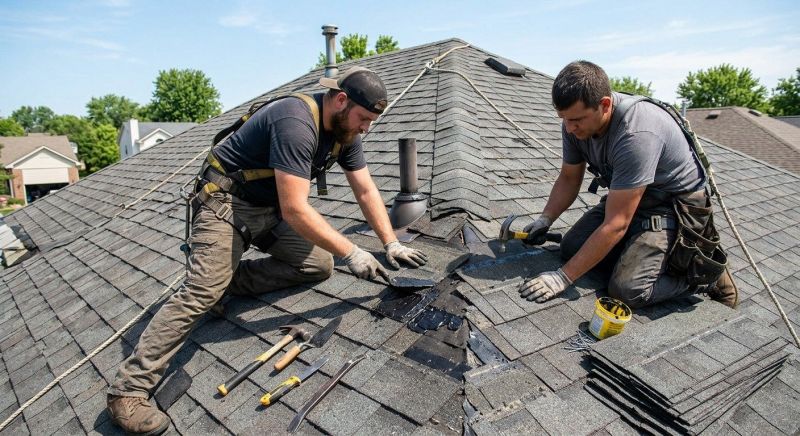 Asphalt Roof Repair in Washtenaw County, MI