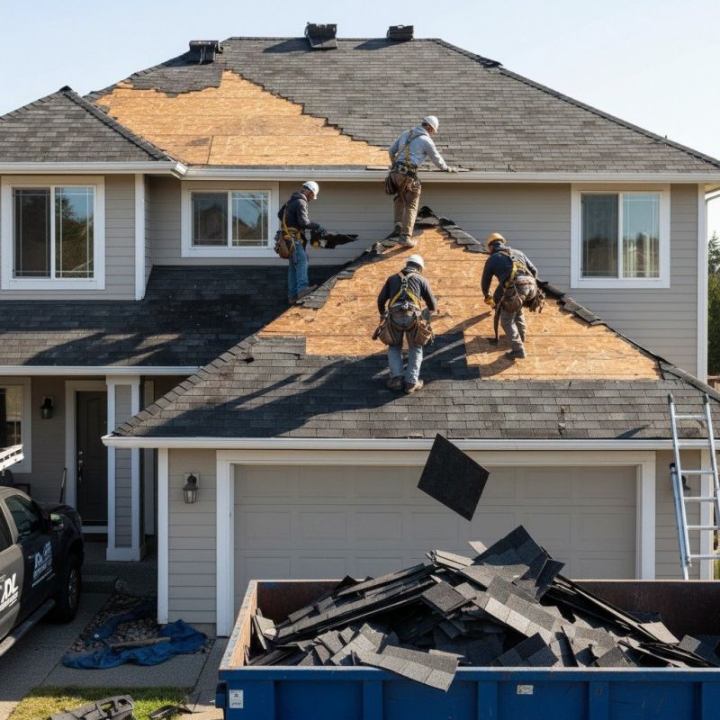 Asphalt Roof Replacement in Keego Harbor, MI