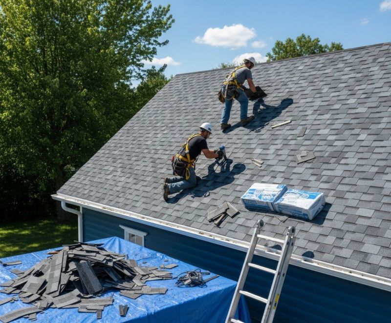 Asphalt Roof Replacement in Livingston County, MI