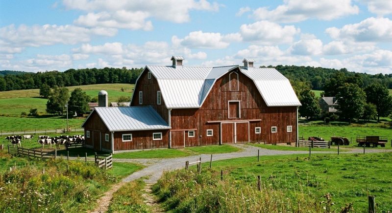 Barn Roof Replacement in Northville, MI