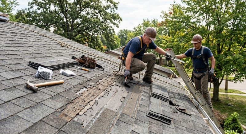 Damaged Roof Repair in Howell, MI