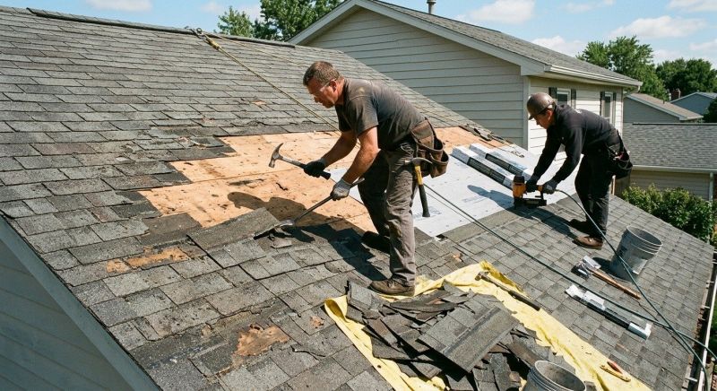 Damaged Roof Repair in Livonia, MI