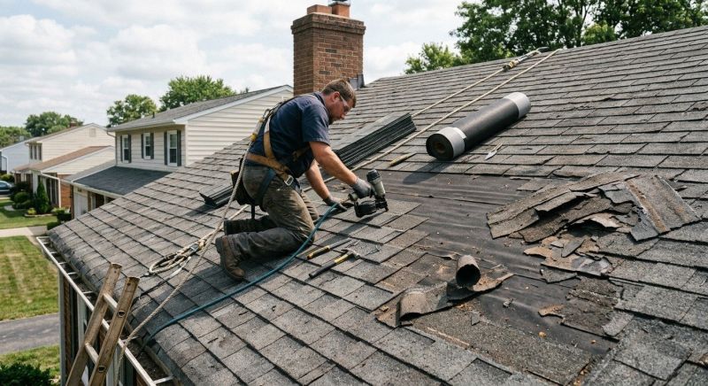 Damaged Roof Repair in West Bloomfield, MI