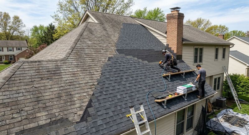 Damaged Roof Replacement in Dexter, MI