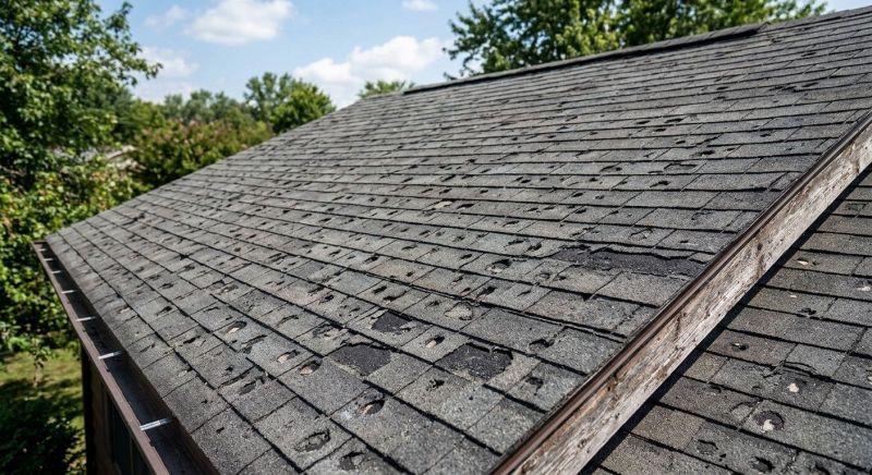 Hail Damage Roof Repair in Farmington, MI