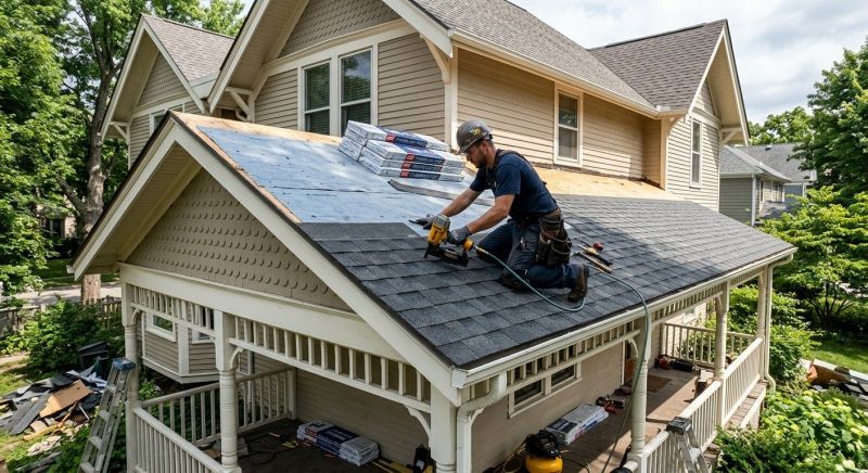 House Roof Installation in Walled Lake, MI