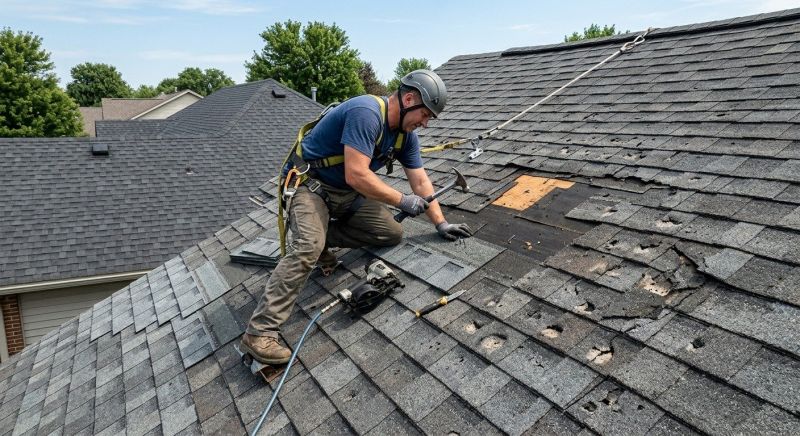 House Roof Repair in Livonia, MI
