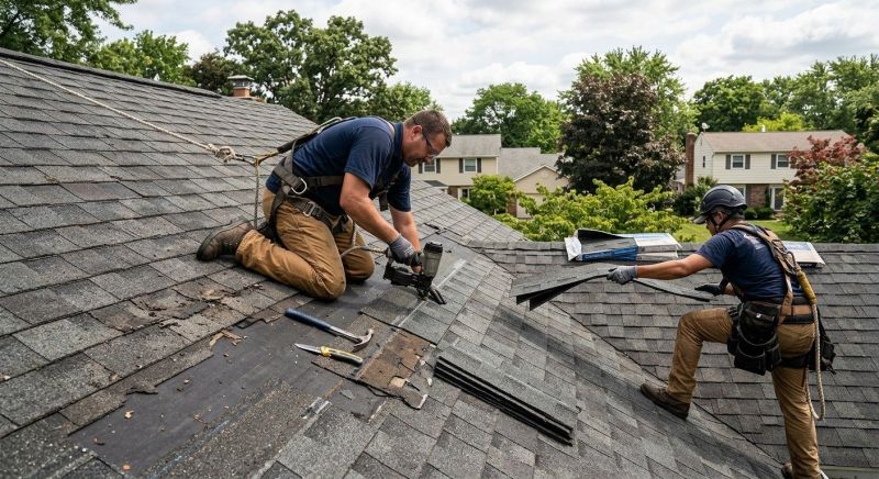 House Roof Repair in West Bloomfield, MI