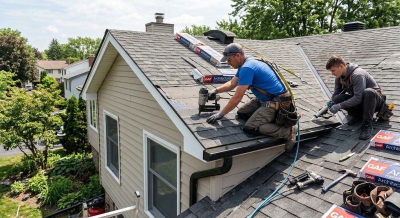 House Shingles Repair in Brighton, MI