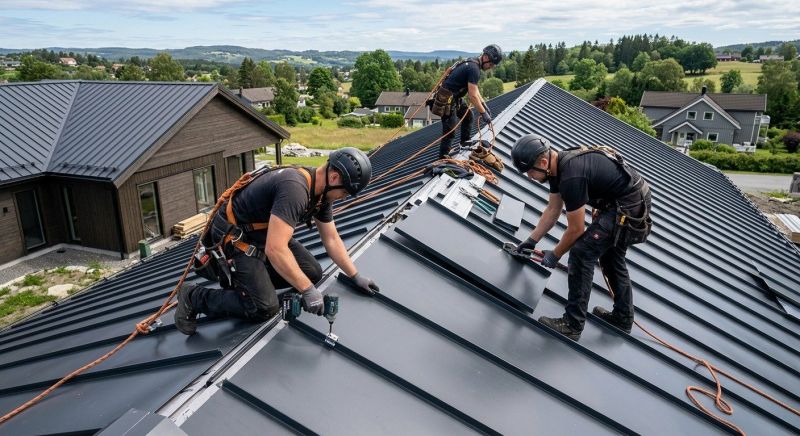 Metal Roof Installation in Clarkston, MI