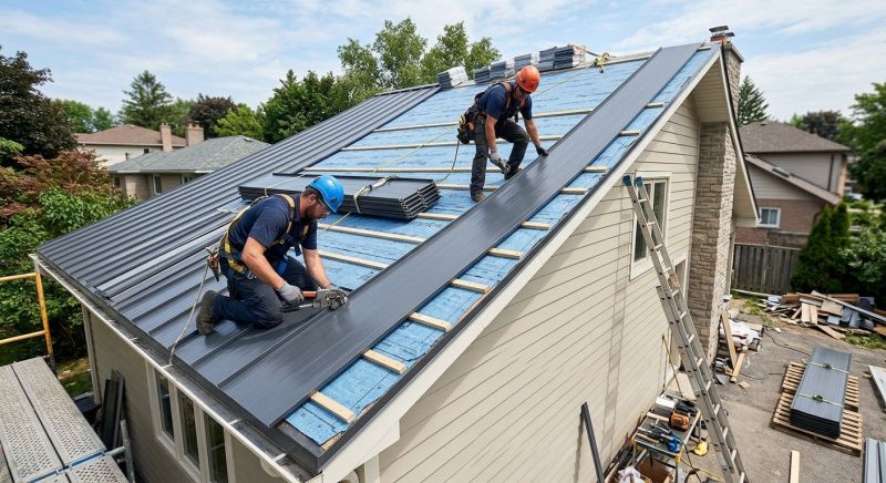 Metal Roof Installation in Wixom, MI