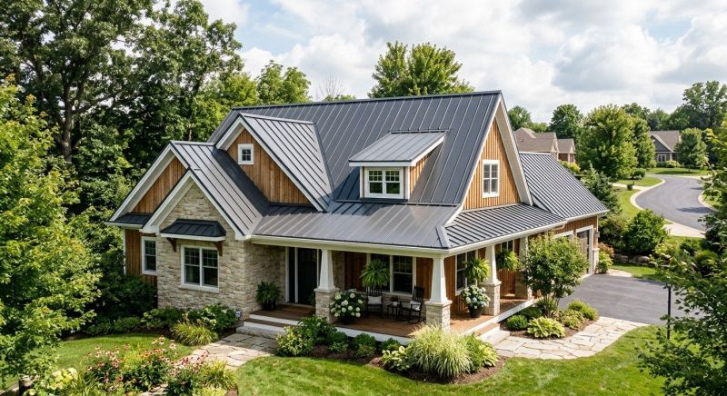 Metal Roof Replacement in Fenton, MI