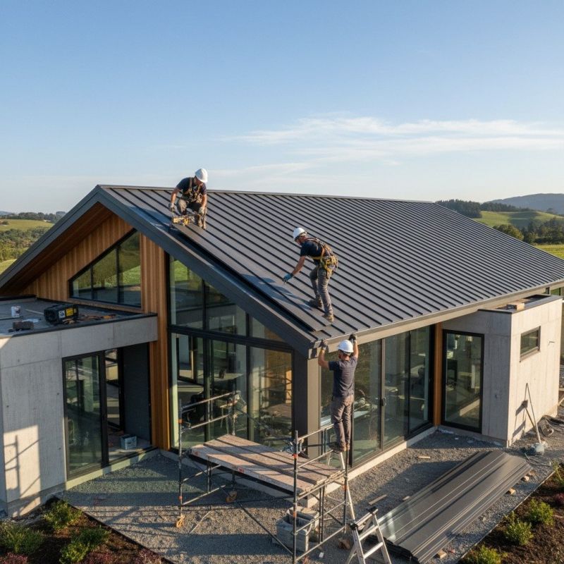 Metal Roof Replacement in Holly, MI