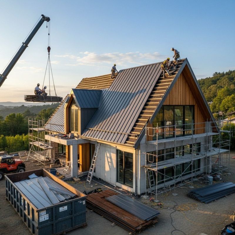 Metal Roof Replacement in Linden, MI