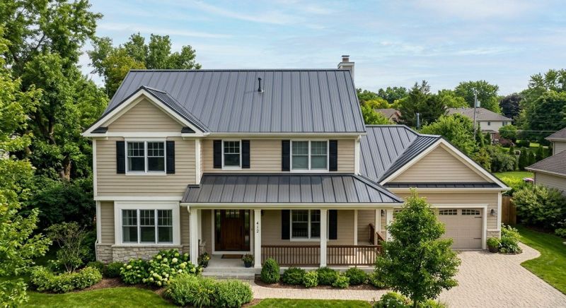 Metal Roof Replacement in Novi, MI