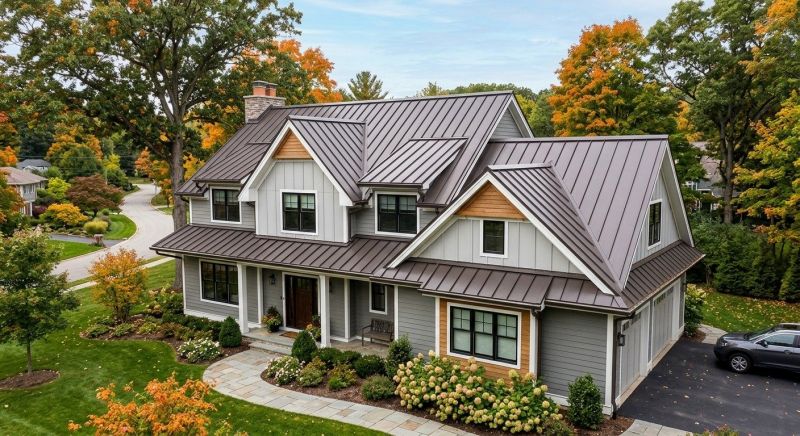 Metal Roof Replacement in Washtenaw County, MI