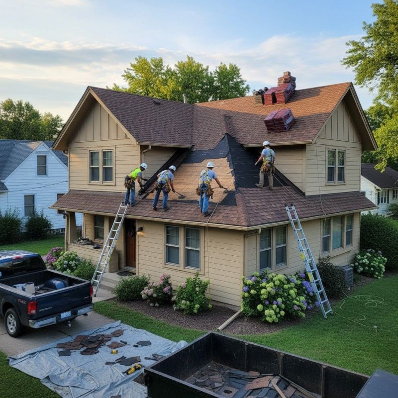 Residential Roof Replacement in Highland, MI