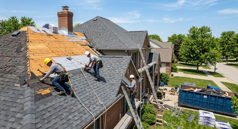 Residential Roof Replacement in Keego Harbor, MI