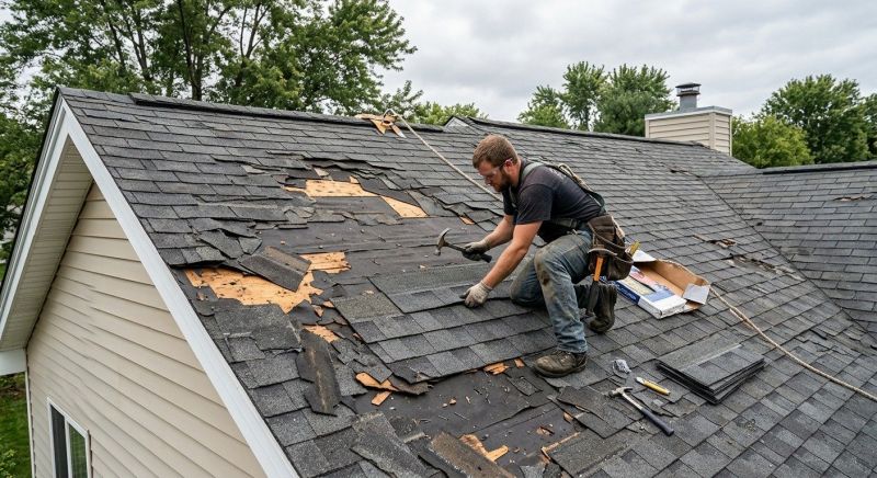 Roof Damage Repair in Dexter, MI