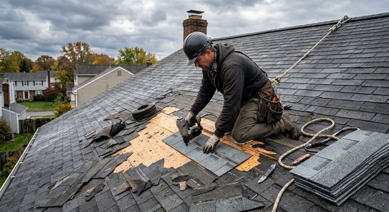 Roof Damage Restoration in Waterford, MI