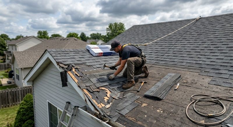 Roof Damage Restoration in Westland, MI