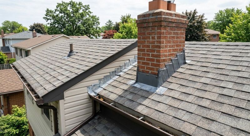 Roof Flashing Installation in Hartland, MI