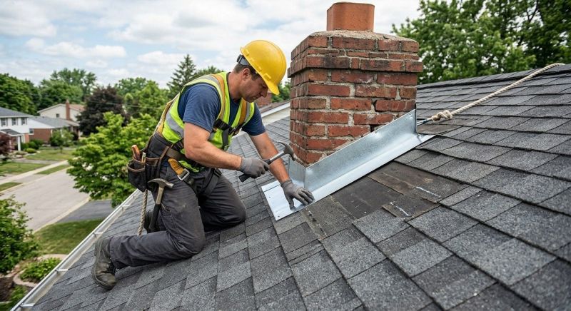 Roof Flashing Service in Brighton, MI