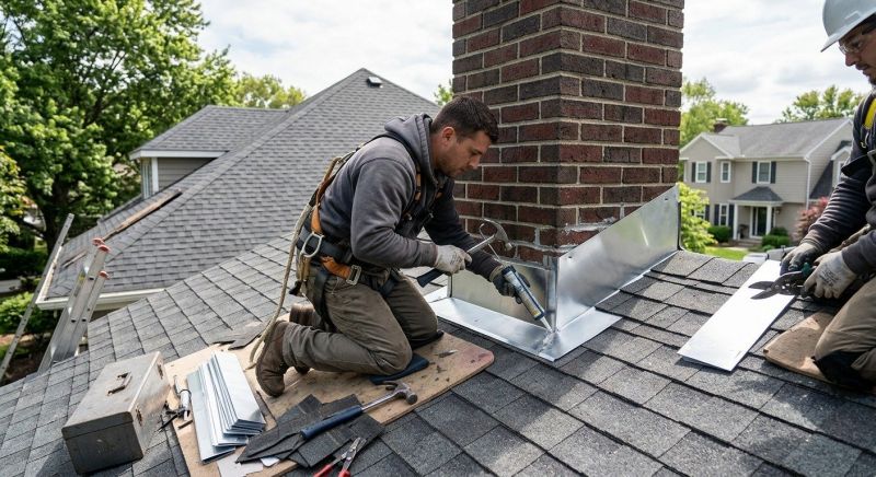 Roof Flashing Service in Brighton, MI