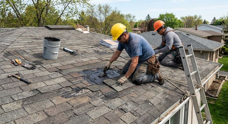 Roof Patching Service in Brighton, MI