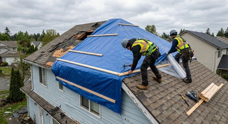 Roof Patching Service in Brighton, MI