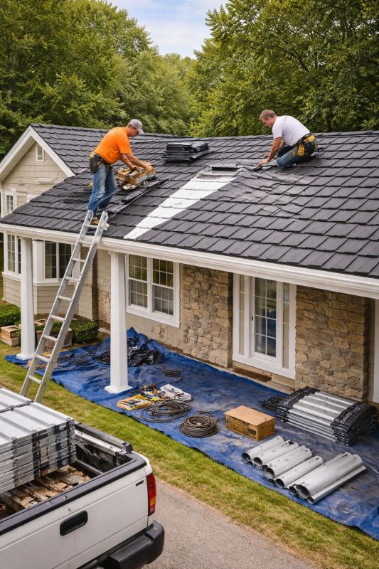 Sheet Roofing Installation in Fowlerville, MI