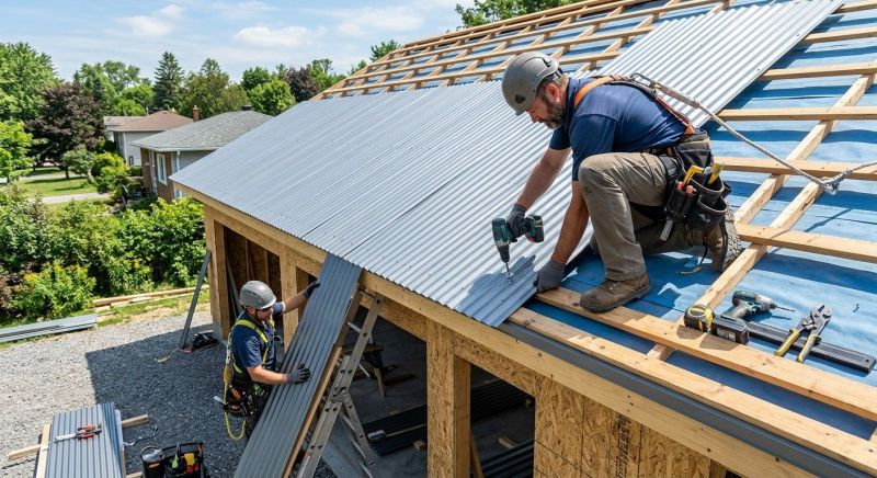 Sheet Roofing Installation in Keego Harbor, MI