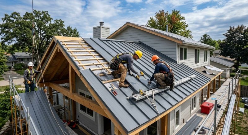 Sheet Roofing Installation in Linden, MI