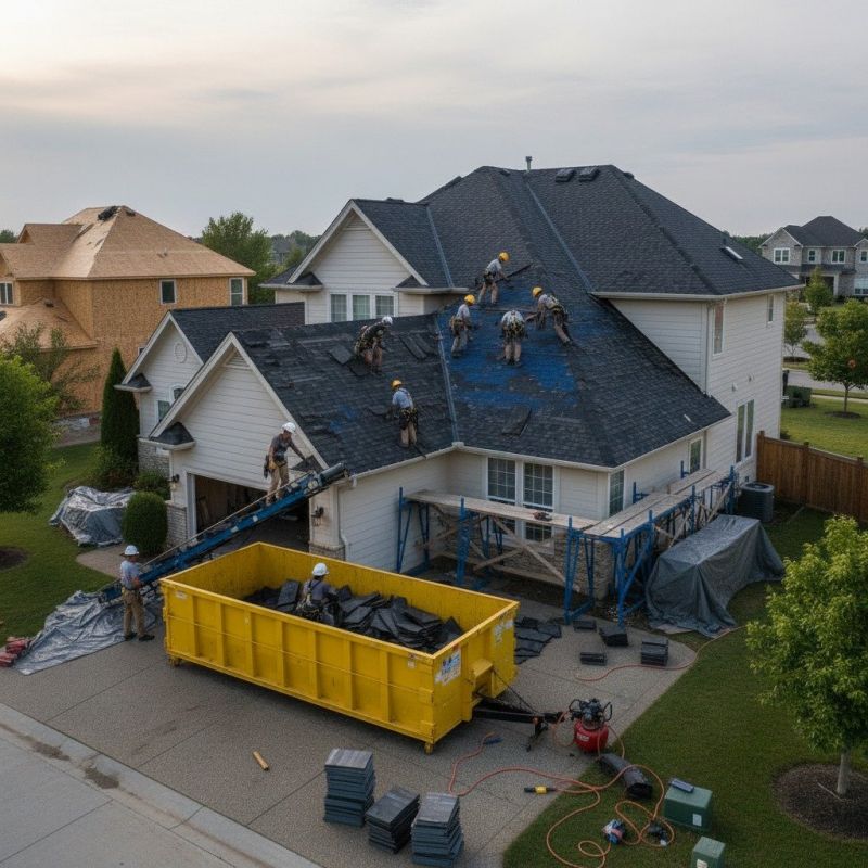 Shingle Roof Replacement in Chelsea, MI