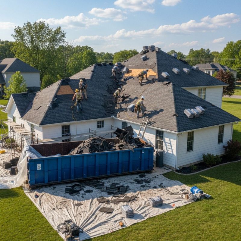 Shingle Roof Replacement in Livingston County, MI