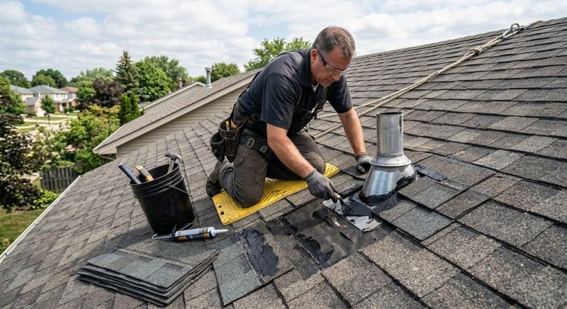 Shingles Repair in Davisburg, MI