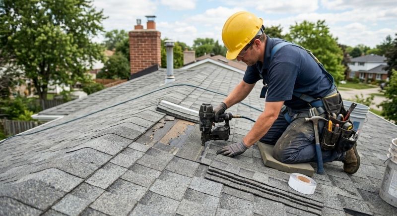 Shingles Repair in Milford, MI