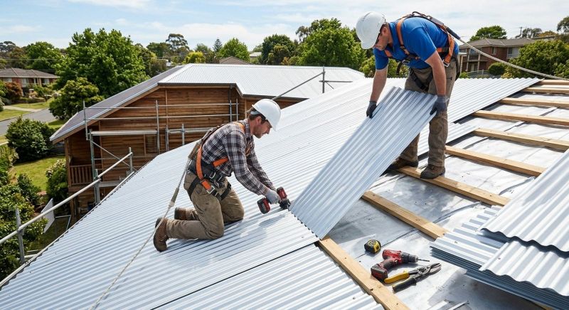 Steel Roof Installation in Brighton, MI