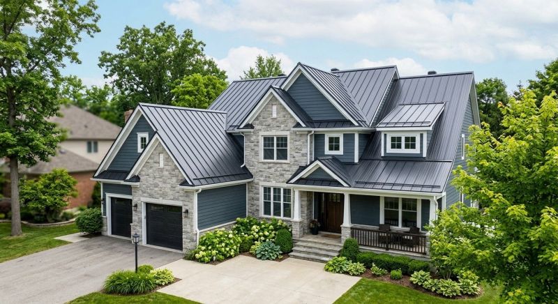 Steel Roof Replacement in Waterford, MI