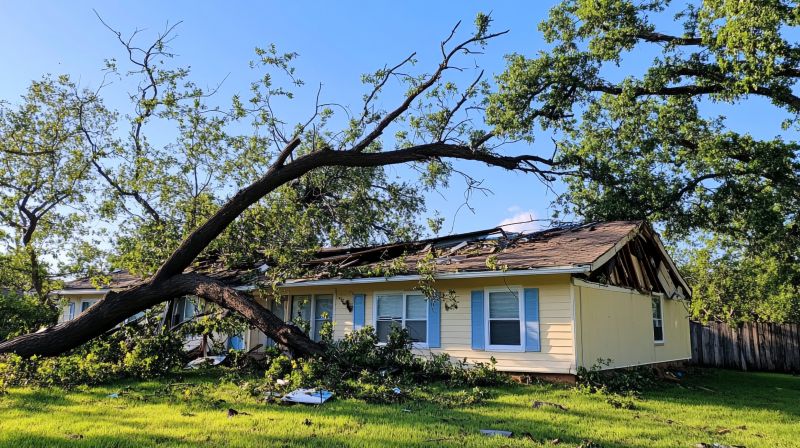Storm Damage Roof Repair in Linden, MI