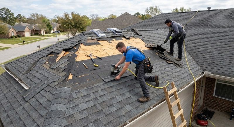 Storm Damage Roof Repair in White Lake, MI