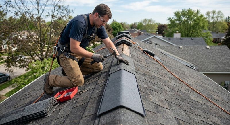Ridge Cap Replacement